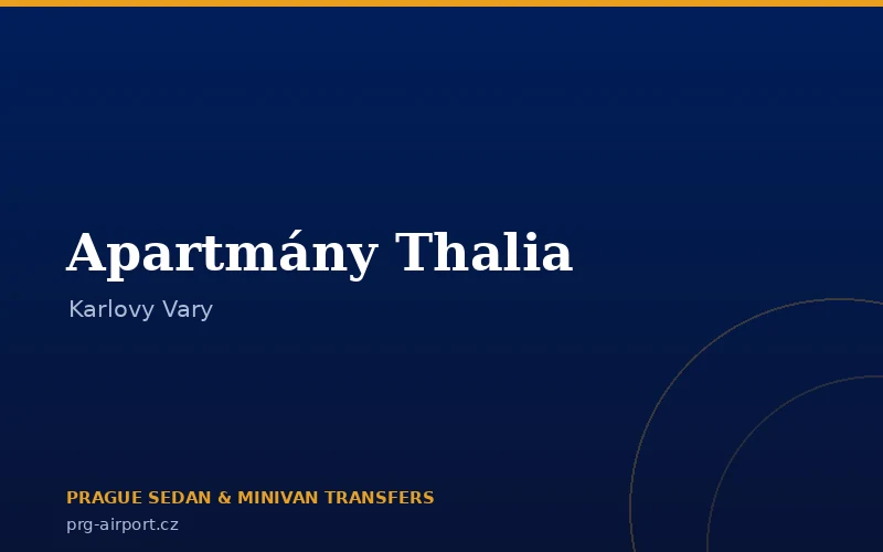Apartmány Thalia