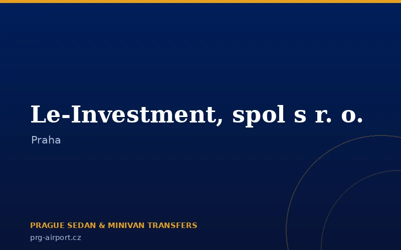 Le-Investment, spol s r. o.  