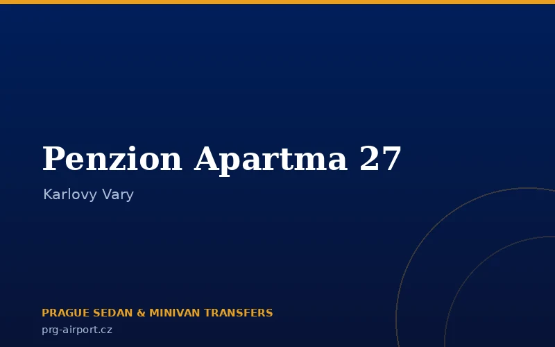 Penzion Apartma 27