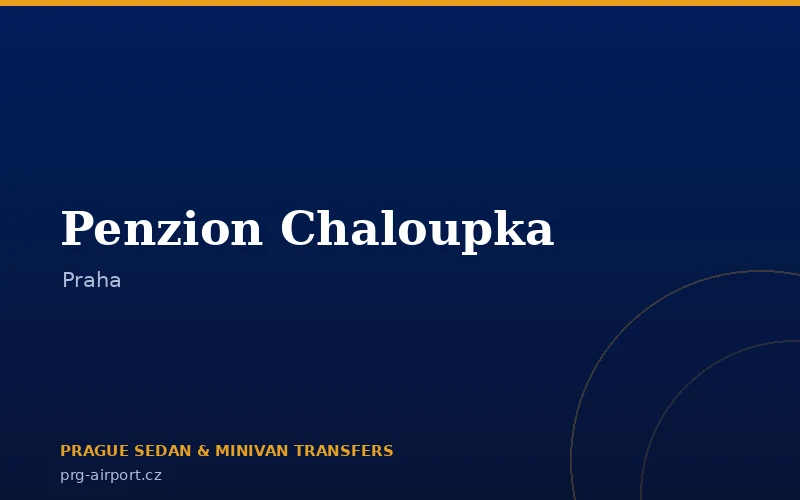 Penzion Chaloupka