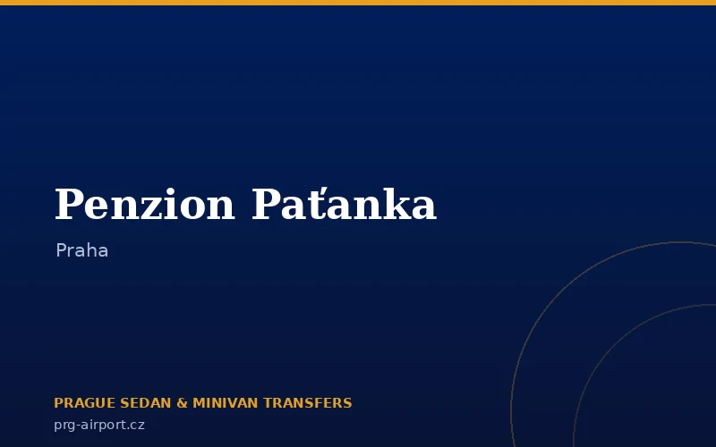 Penzion Paťanka