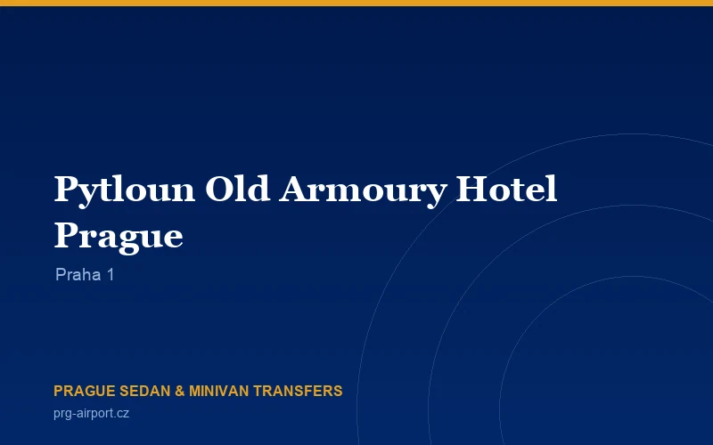 Pytloun Old Armoury Hotel Prague