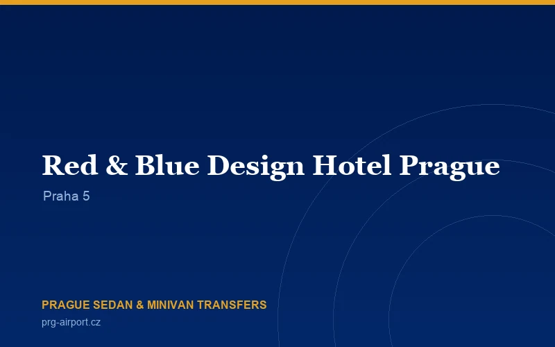 Red & Blue Design Hotel Prague