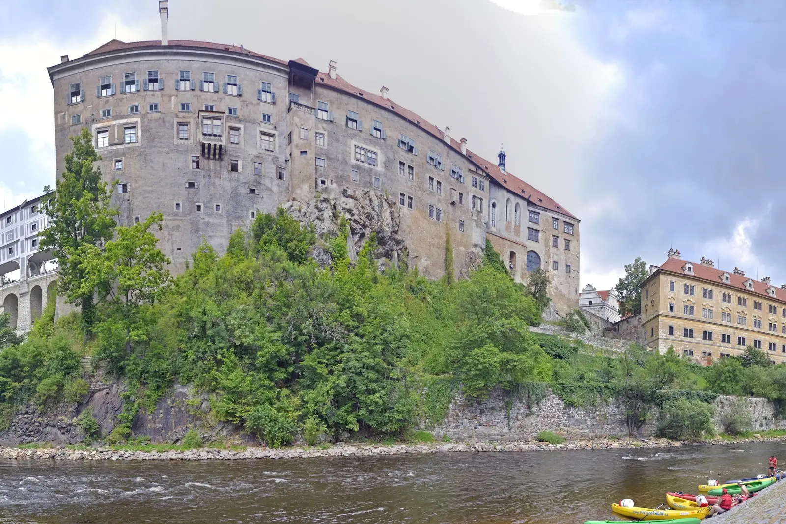 Český Krumlov — cíl transferu z letiště Praha