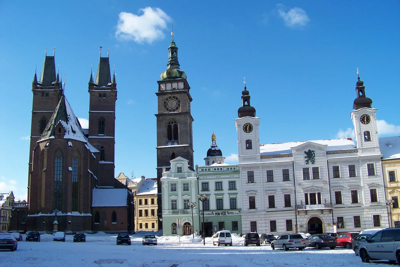 Hradec Králové — cíl transferu z letiště Praha