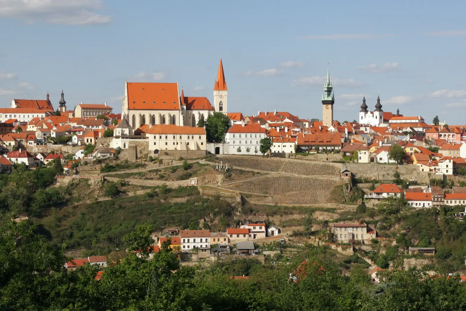 Znojmo — cíl transferu z letiště Praha